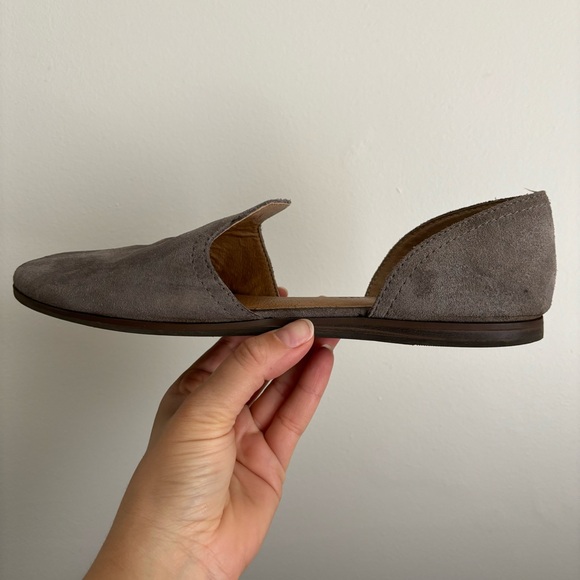 LUCKY BRAND - SUEDE GREY FLATS - Picture 8 of 11